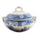 Villeroy & Boch "Burgenland" Soup Tureen in Blue Earthenware - Collectible Condition