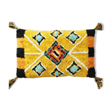 Yellow Berber cushion Azilal style