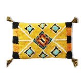 Coussin berbere Jaune style Azilal