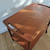 Dessert/ Scandinavian trolley teak Bowa