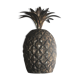 Vintage pineapple ice bucket in silver metal