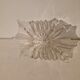 Coupe vintage  en verre epais et cristal