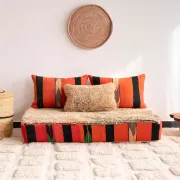 Bohemian oriental floor sofa 120 cm
