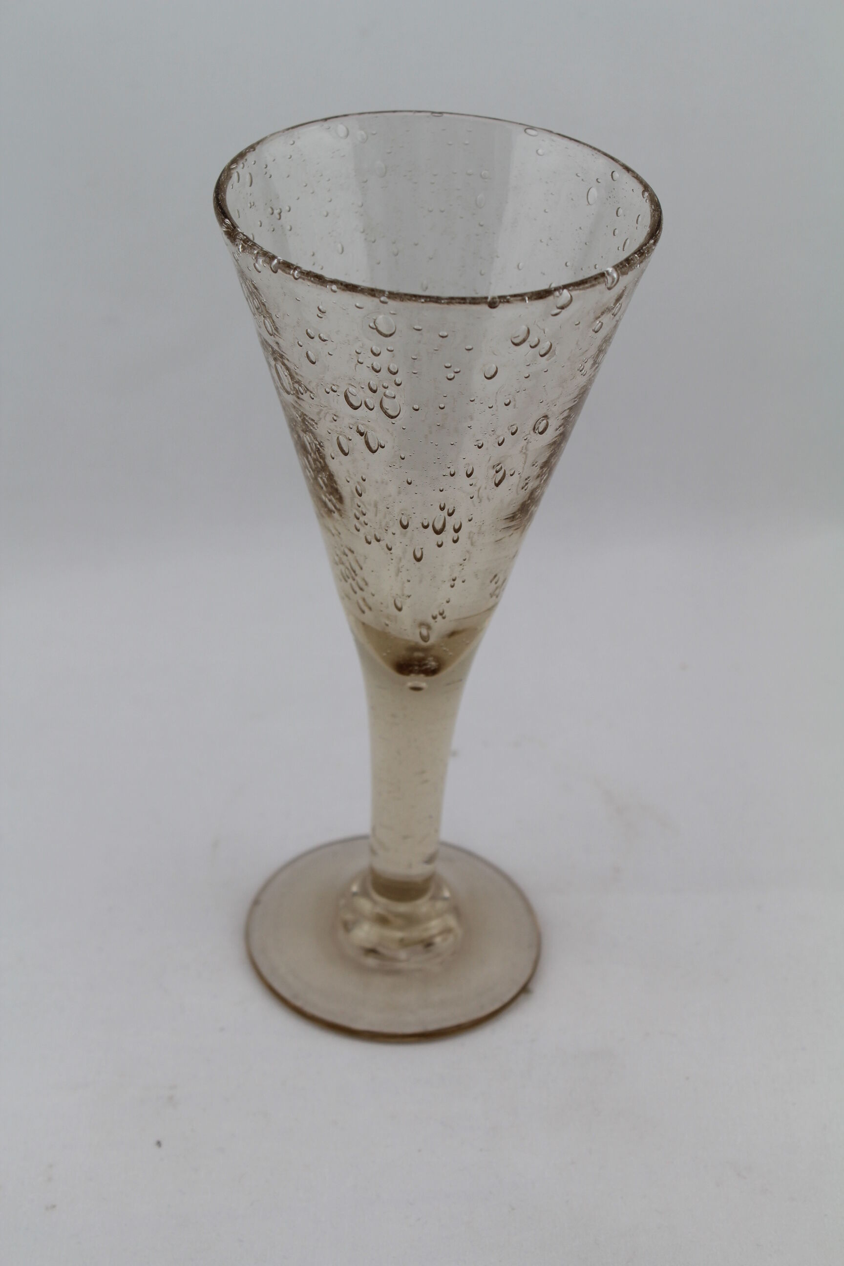 Set de 4 verres à pied en bulle de Biot