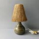 Ceramic lamp by Helga Ostergaard, Danmark, 1960s
