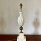 Alabaster lamp base 1950