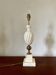Alabaster lamp base 1950