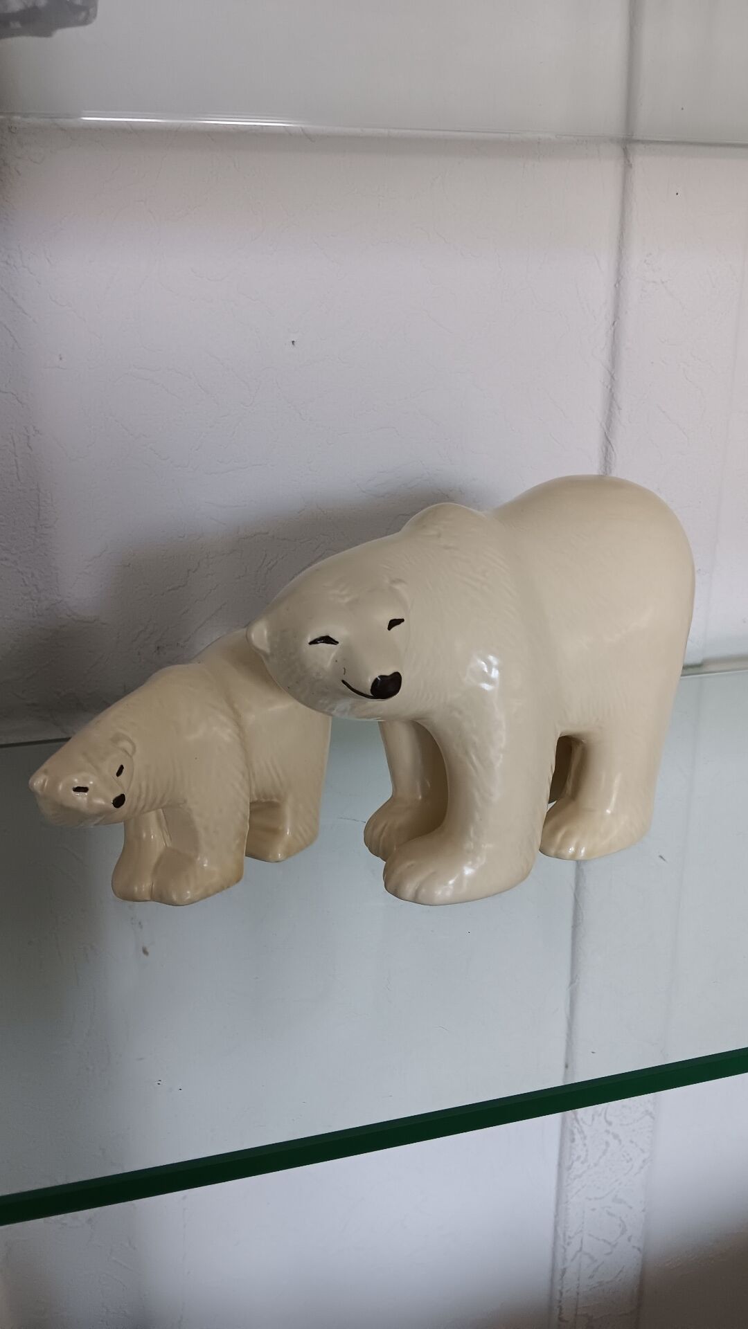 Polar Bear Duo from the Lilla Zoo series by Lisa Larson