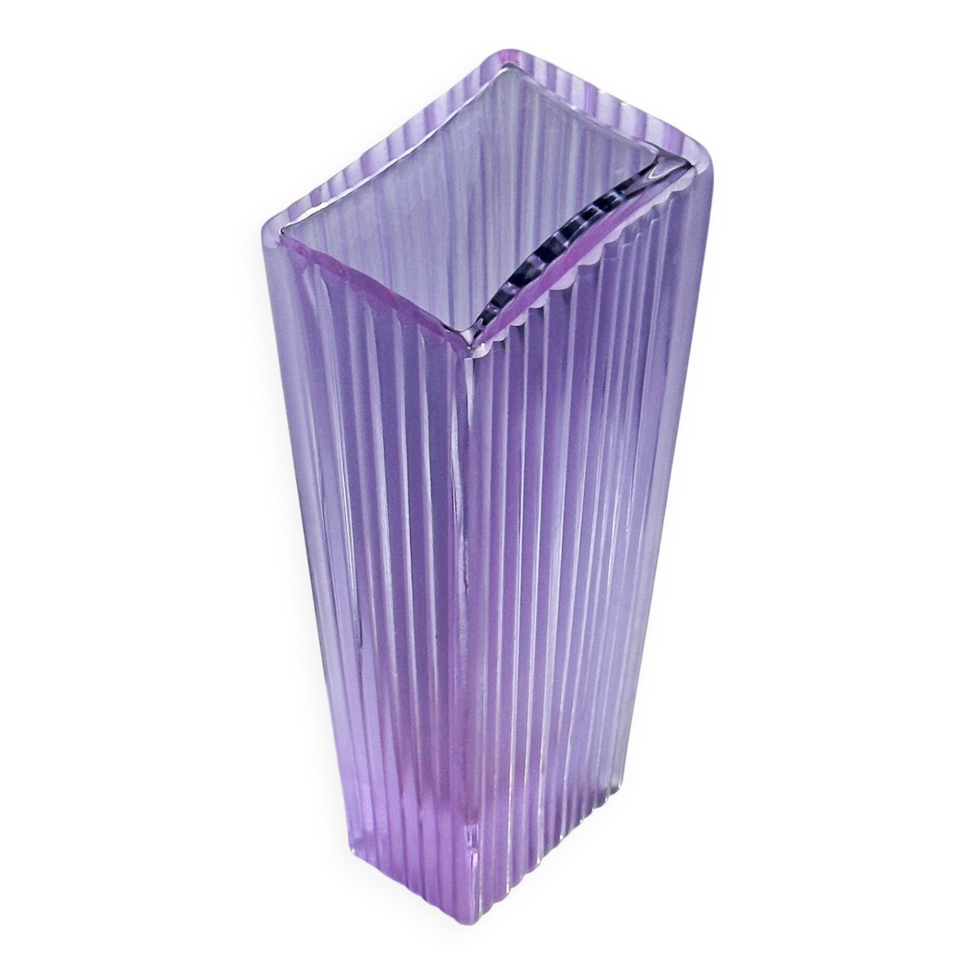 Alexandrite Glass Vase by Oldrich Lipa 1958