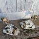 A pair of Venetian Murano wall sconces