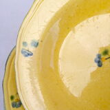 6 plates Terres de Provence yellow