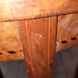 Oval side table