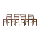 Set of 4 René Gabriel chairs
