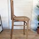 High cane bistro chair and curved wood