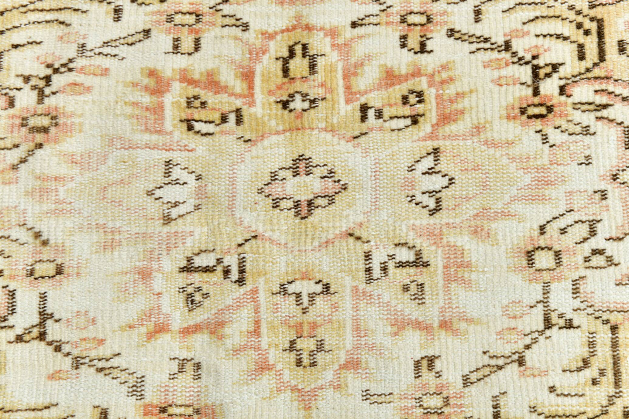 Mustard & Green Handmade Vintage Rug, 184x282Cm