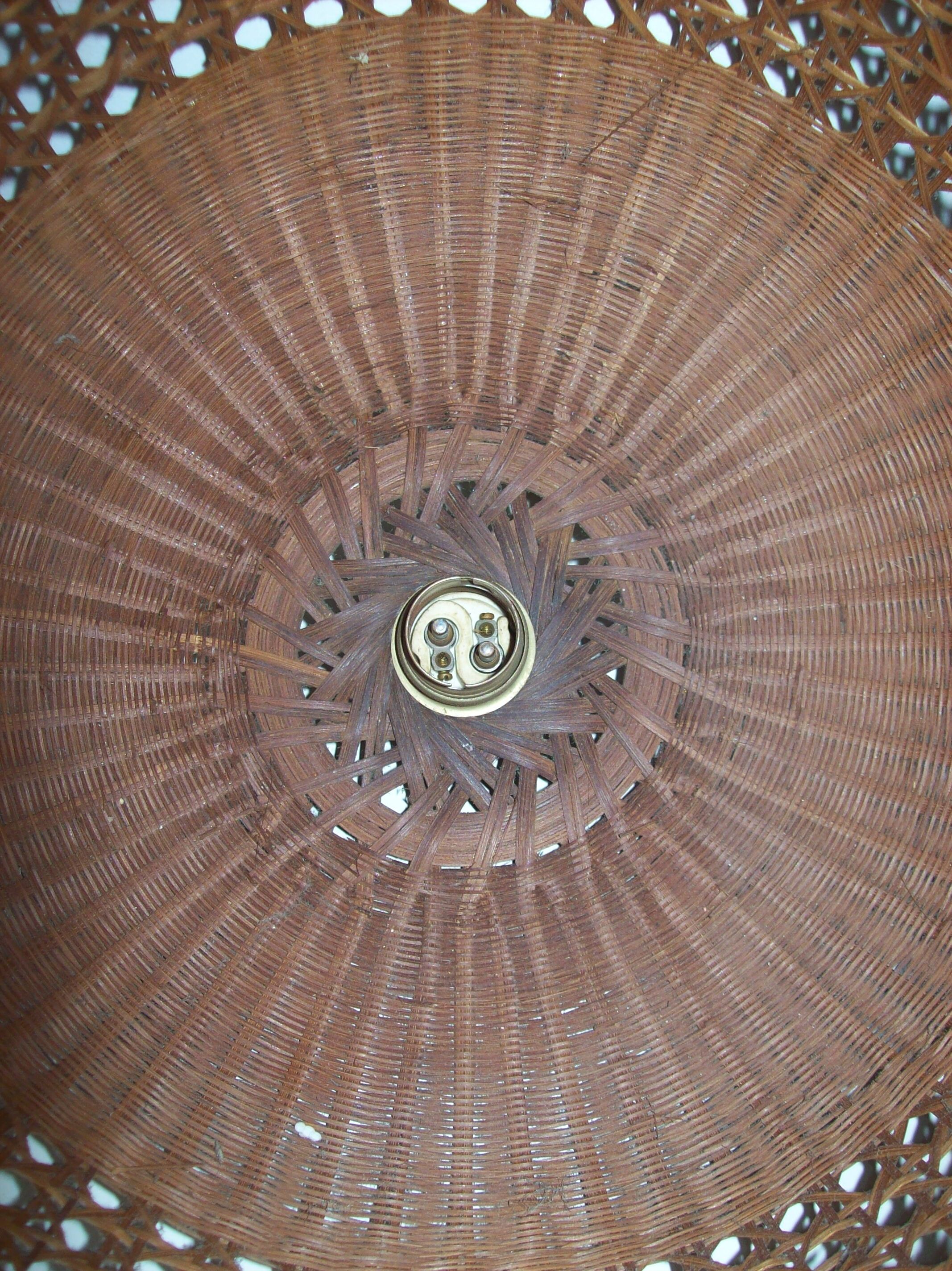 Braid wicker suspension