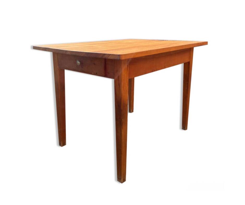 Solid wood table for office or dining table.