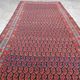 Vintage Turkish hallway rug 112x405 cm