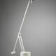 Minimalist White Adjustable Desk Lamp by Massive, Belgium — 1980s