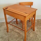 Chair and desk, child desk Baumann