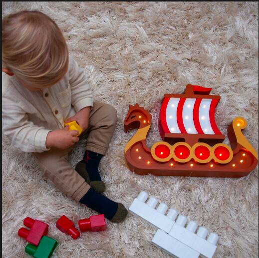 Longships night light - Norwegian craftsmanship