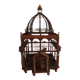 Victorian wooden birdcage