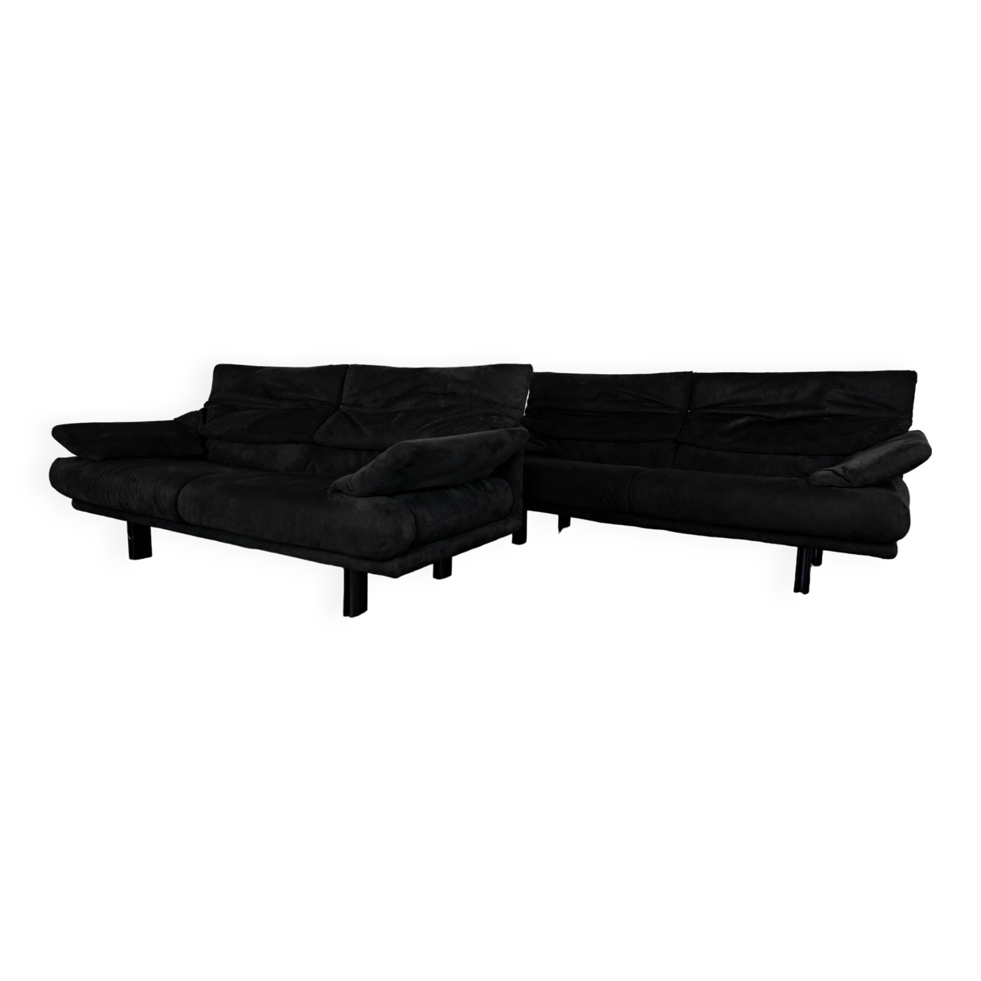 Set of two Alanda sofas by Paolo Piva for B&B Italia, Italy, 1980s