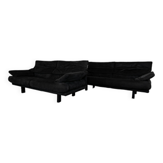 Set of two Alanda sofas by Paolo Piva for B&B Italia, Italy, 1980s