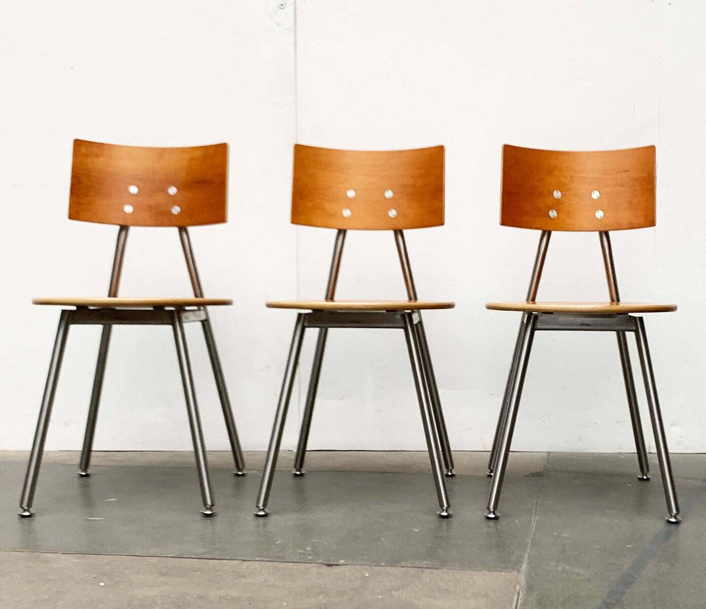 German Duktus kitchen chairs by Bulthaup, set of 3