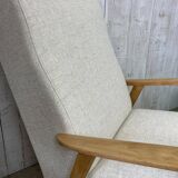 Restored vintage armchair