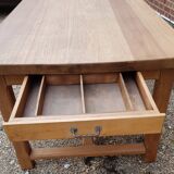 Oak farm table 2m