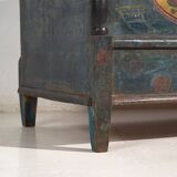 Old hand-painted mallet – Central Europe (circa 1850)