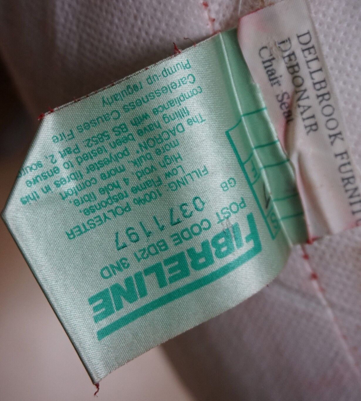 Vintage English Leather Dellbrook Chesterfield Club Chair