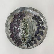Assiette murale en céramique Rusha Handarbeit, années 1970, Allemagne