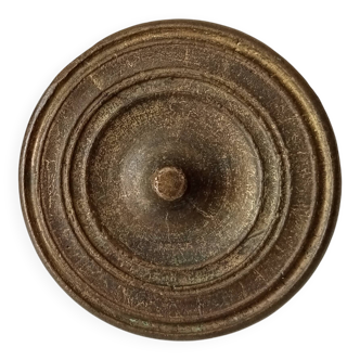 Bouton de meuble ancien en bronze Empire XIXeme
