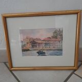 Marine watercolor