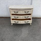 Ancienne commode Plateau en bois