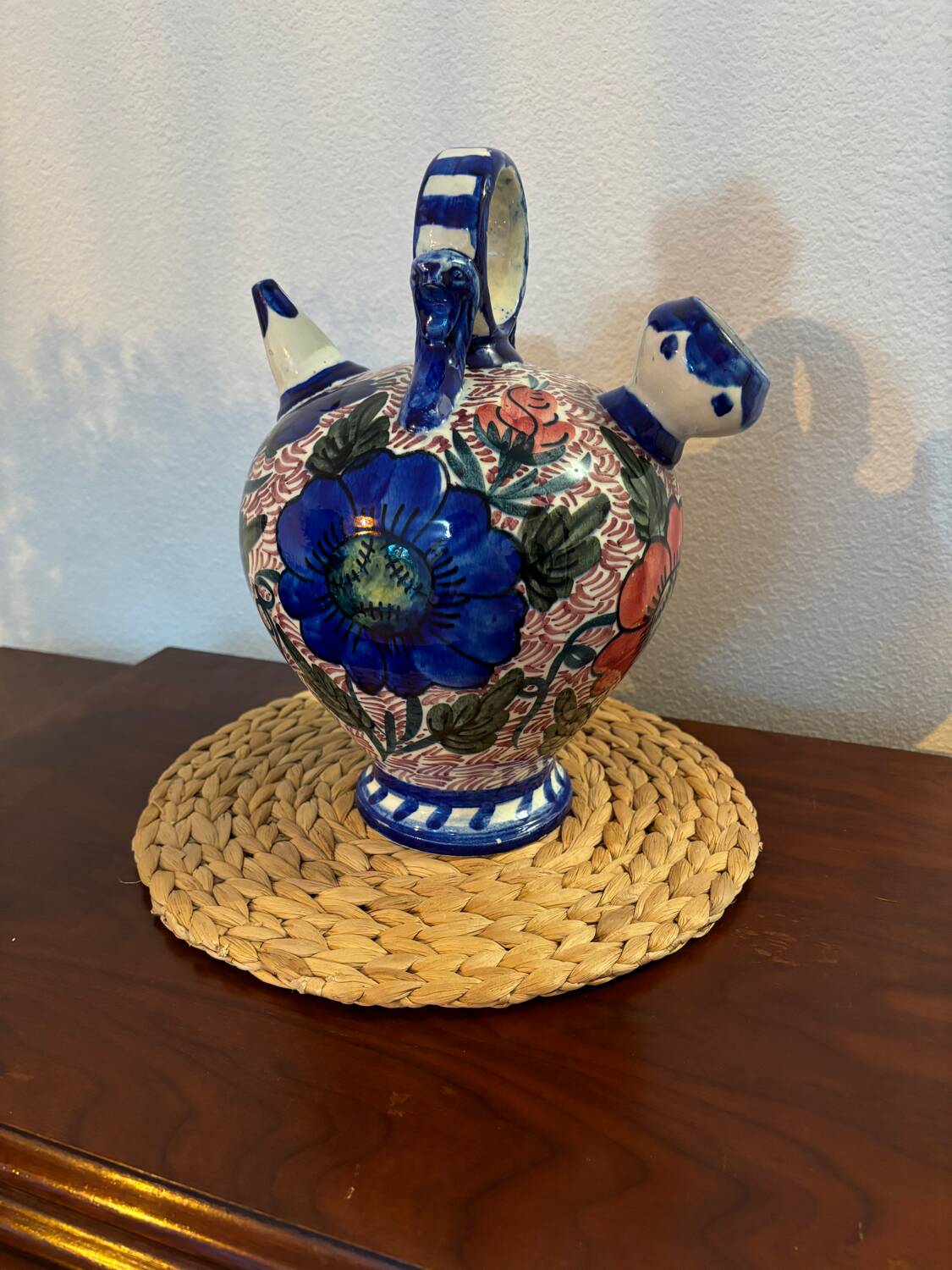 Gargoulette en terre cuite