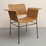 Basket armchair from the 1960s