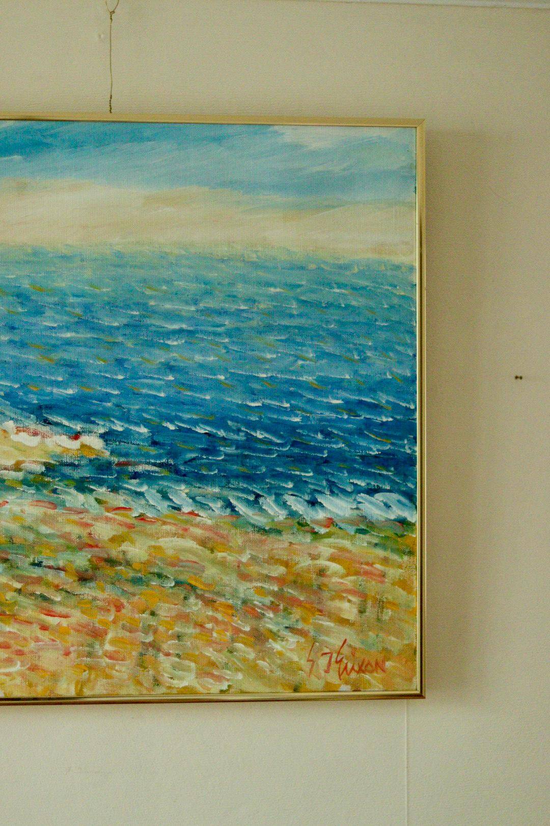 Coastal landscape by Gunnar Ingemar Erixon, 1992
