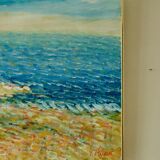 Coastal landscape by Gunnar Ingemar Erixon, 1992