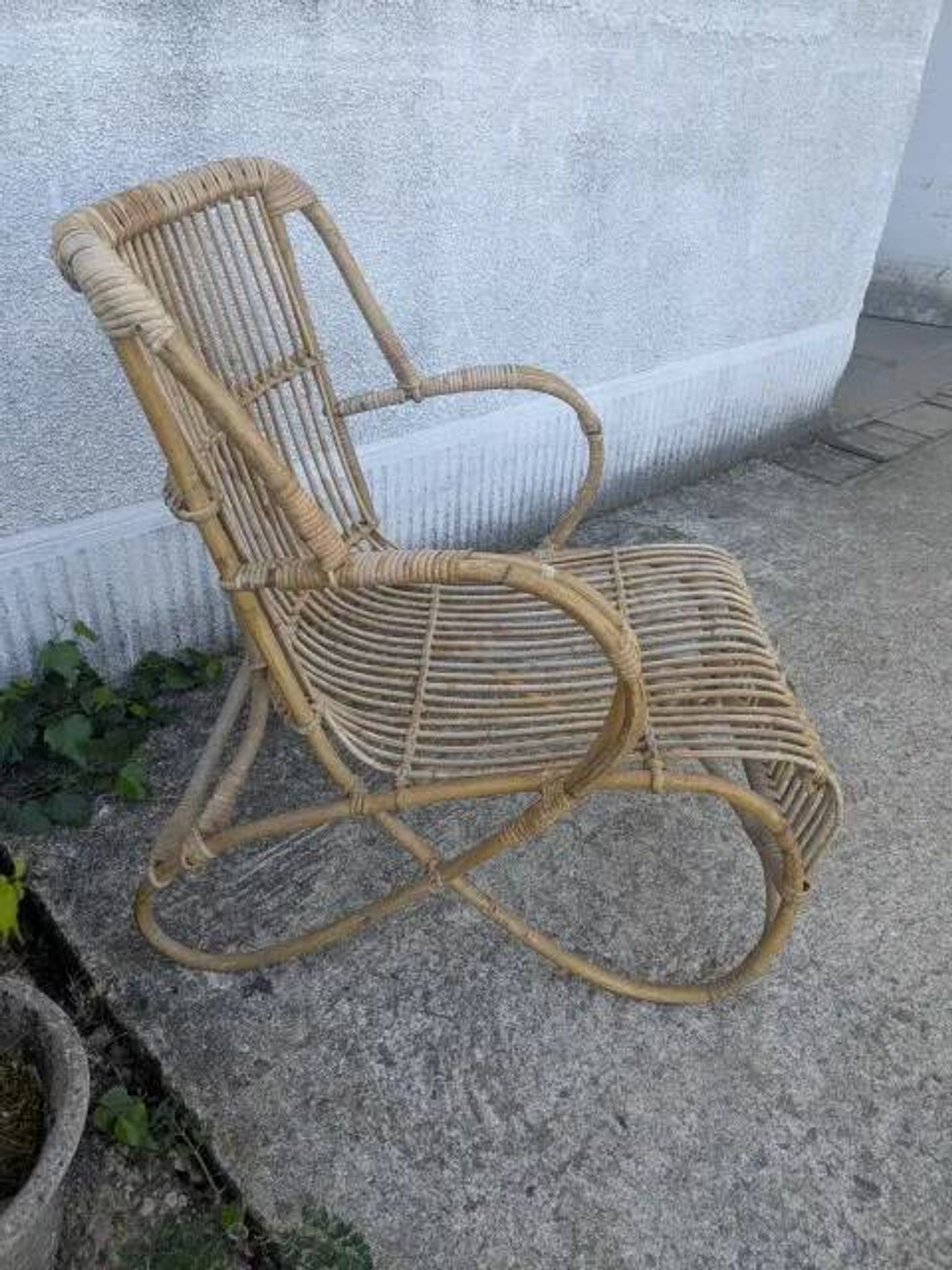 Omar rattan armchair