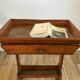 Table de chevet meuble d'appoint en chêne fin XIXème