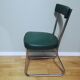 Industrial office chair called "sleigh" chair