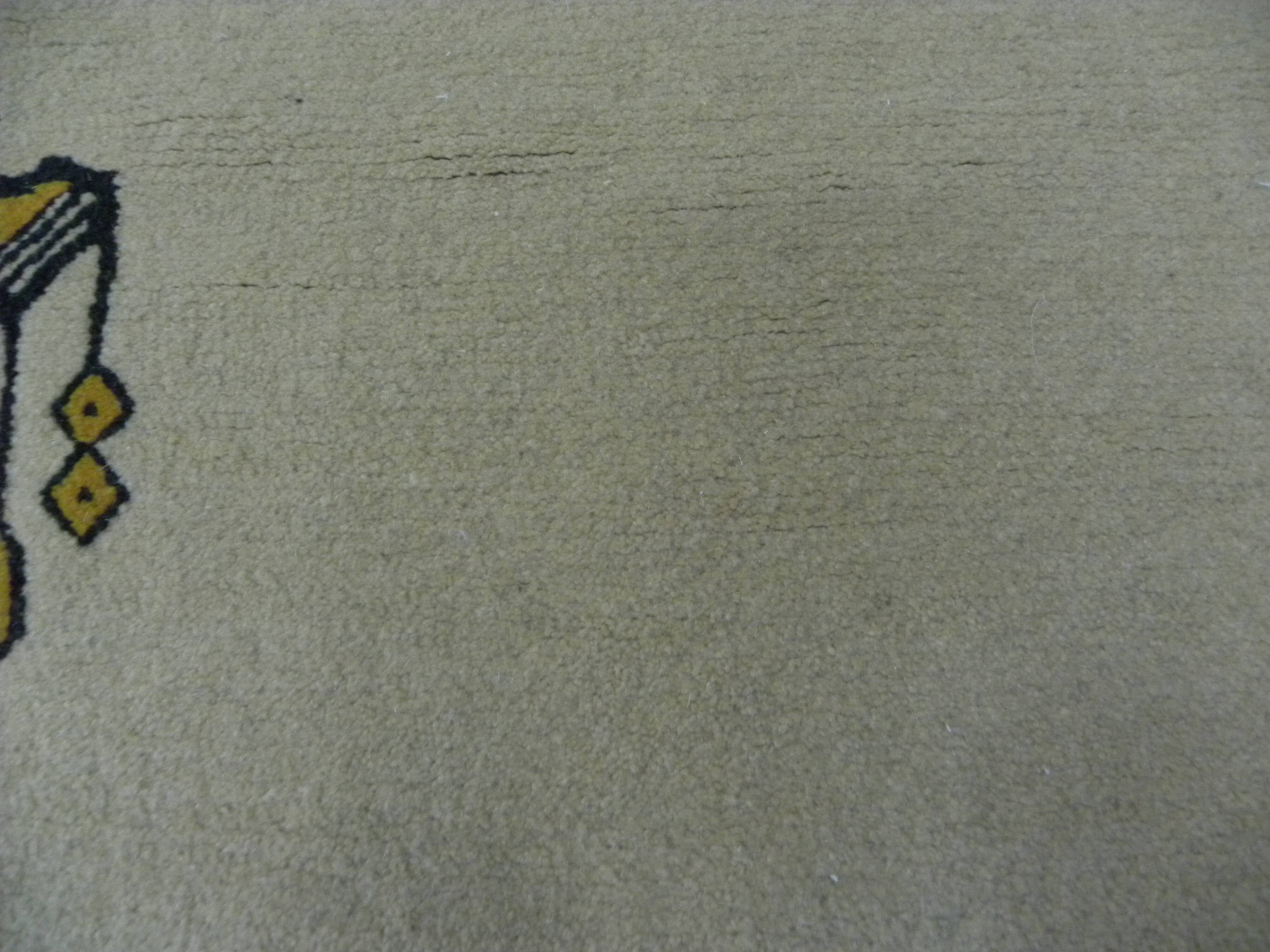 Vintage Berber Carpet Artisanal Traditional - Ethnic Bohemian Decoration