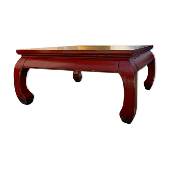 Red chinese table