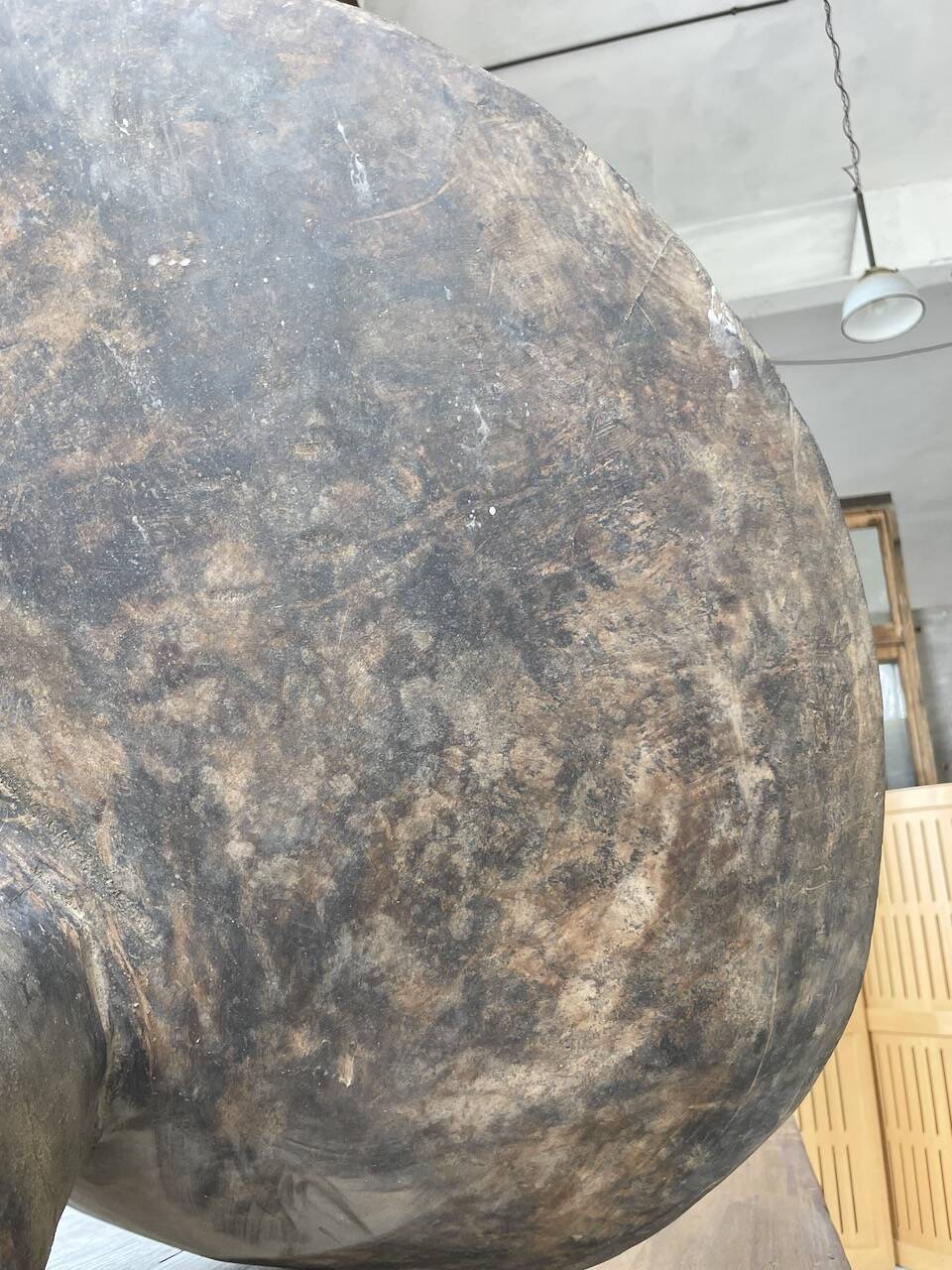 XL wooden Tuareg dish