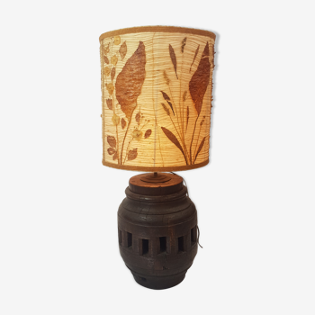 Lamp and herbarium lampshade