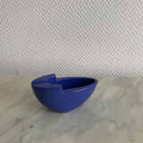 Claude Dumas blue ceramic ashtray