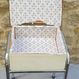 Stool chest formica vintage
